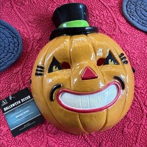Halloween Pumpkin Mask with Hat child Halloween